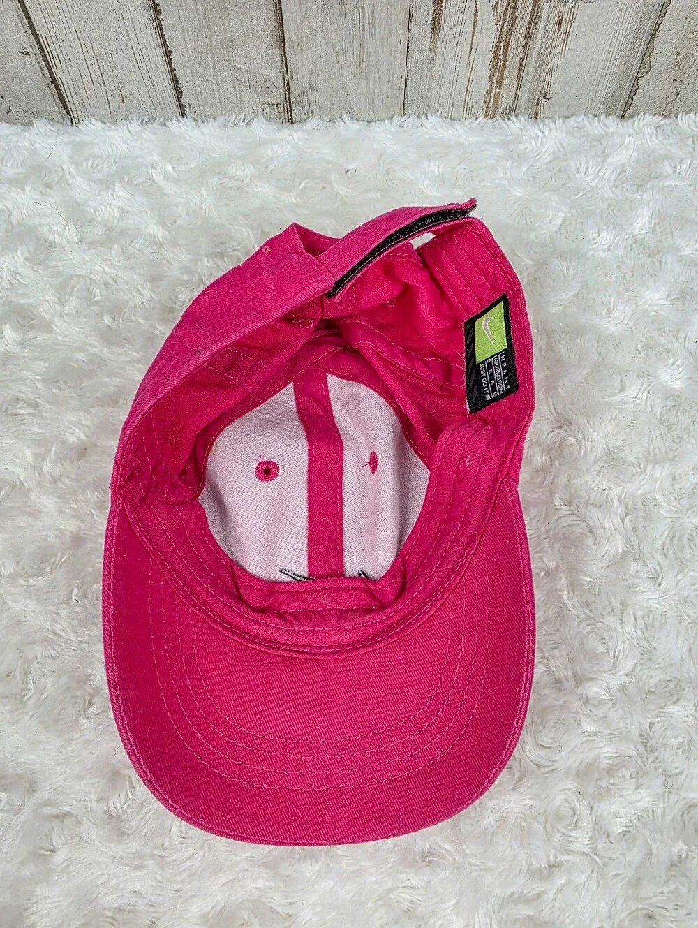 Nike Pink Swoosh Baseball Cap Infant